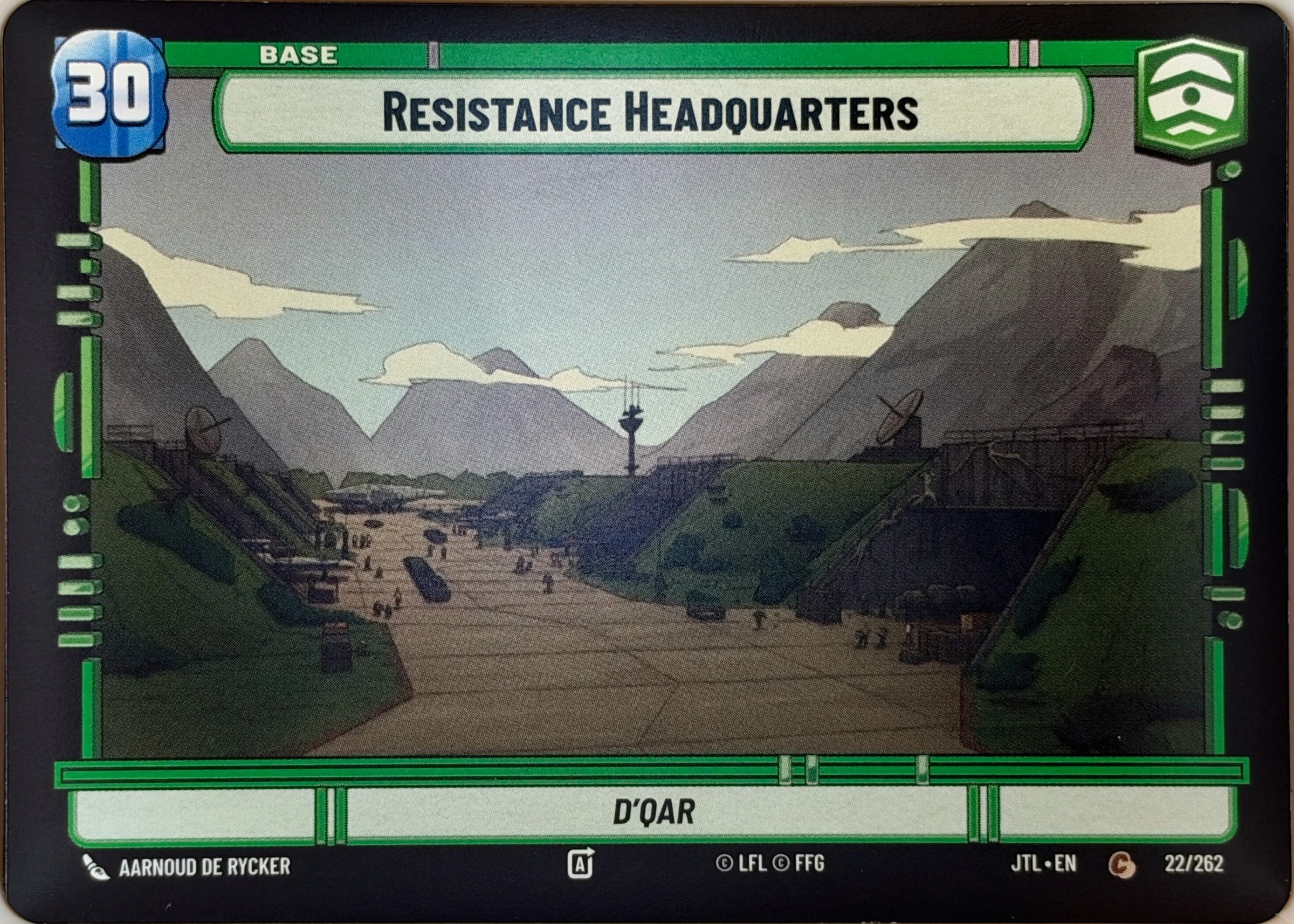 Resistance Headquarters, Standard, front
