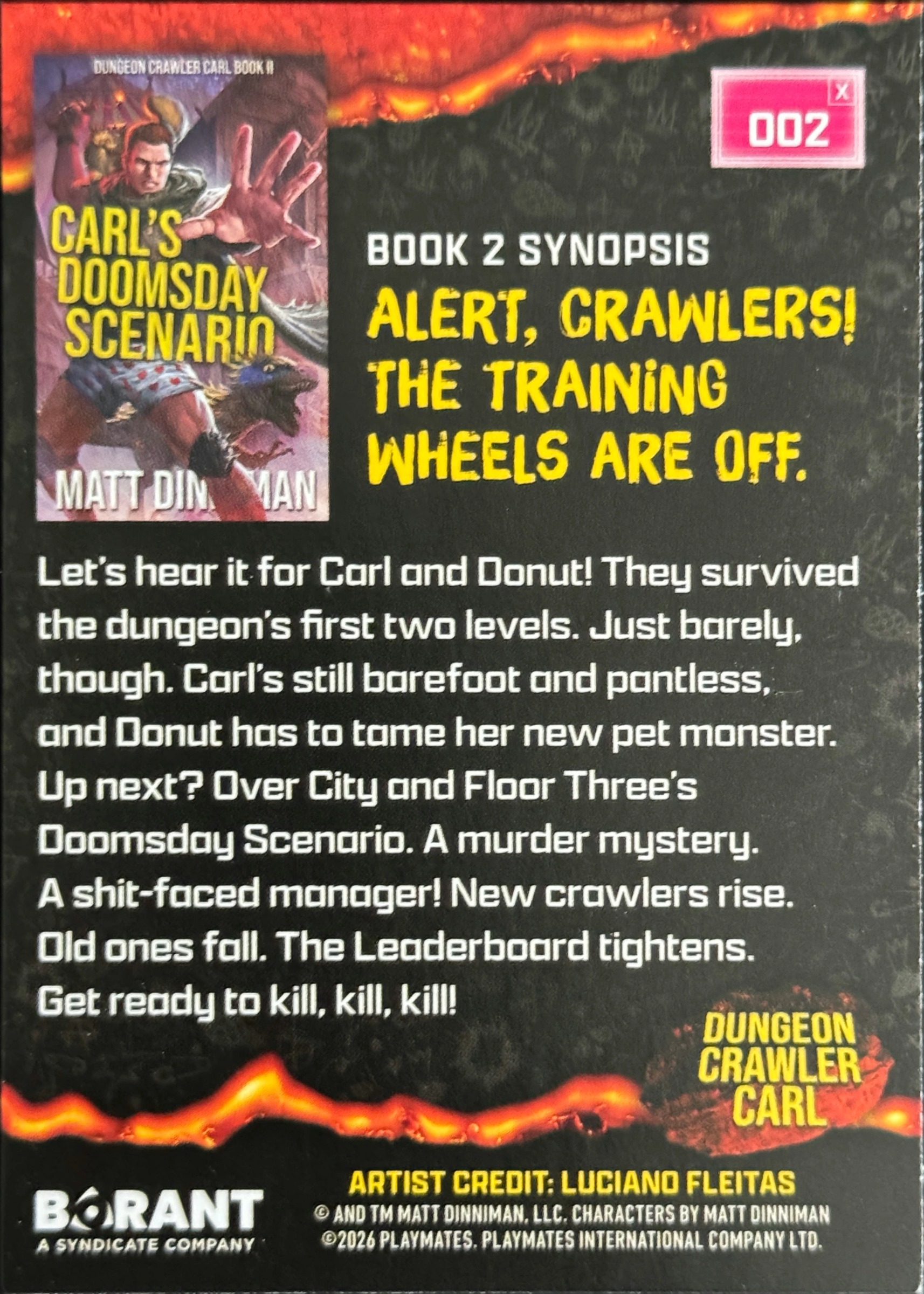 Carl's Doomsday Scenario, card 002, back