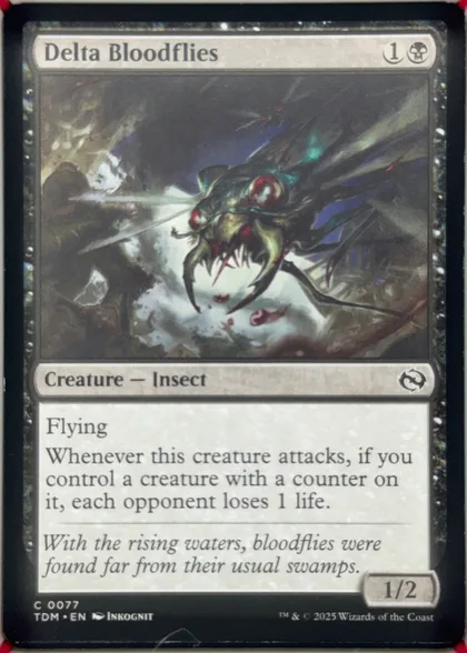 front of card