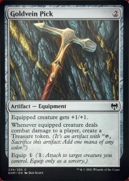 front of card