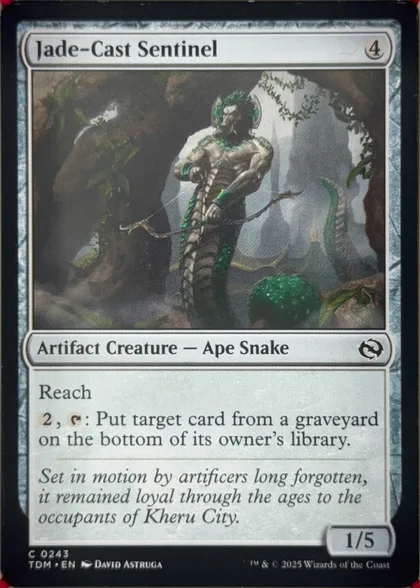 Jade-Cast Sentinel front