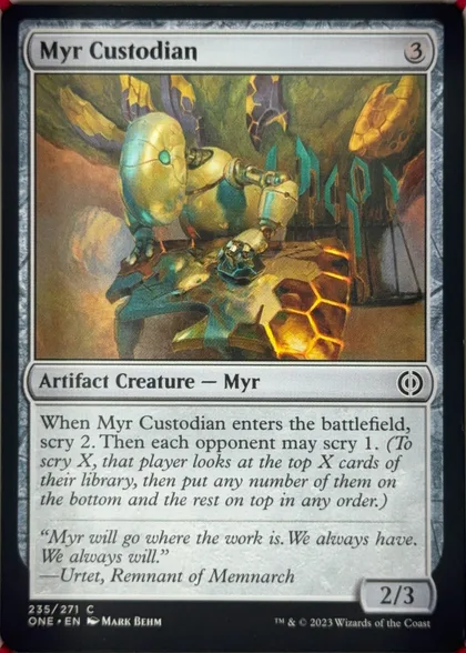 Myr Custodian front