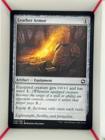 front of card