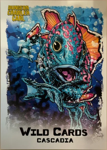 front of card