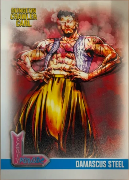 front of card