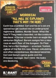 Mordecai back