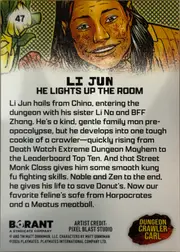 Li Jun back