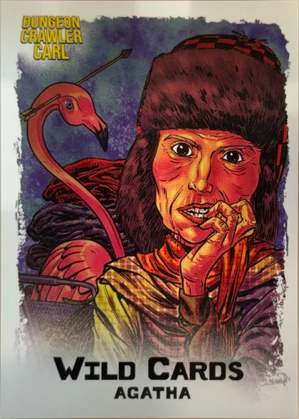 front of card