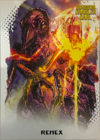 front of card