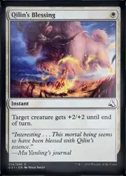 Qilin's Blessing front