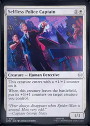 Selfless Police Captain front