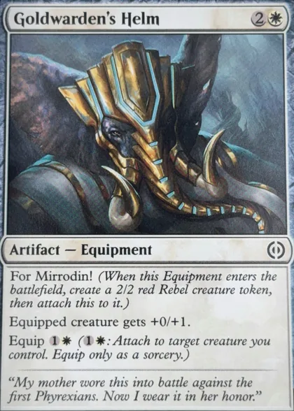 front of card