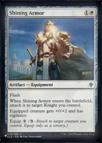 front of card