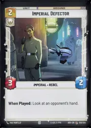 Imperial Defector front
