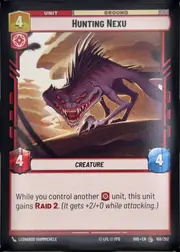 Hunting Nexu front