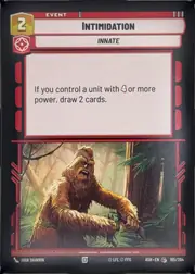 Intimidation front
