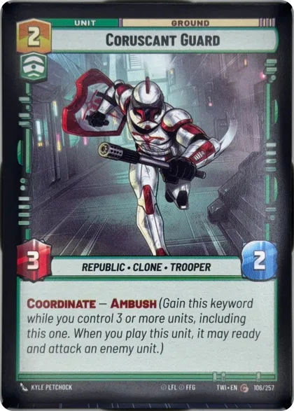 Coruscant Guard front