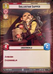 Sullustan Sapper front