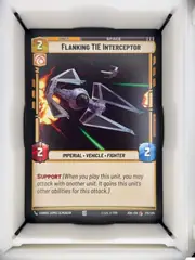 Flanking TIE Interceptor front