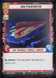 Jedi Starfighter front