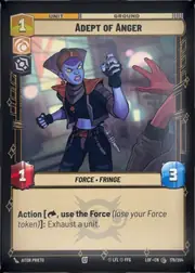 Adept of Anger front