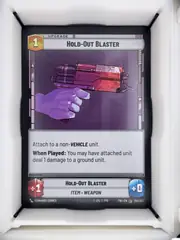 Hold-Out Blaster front