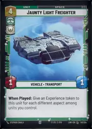 Jaunty Light Freighter front