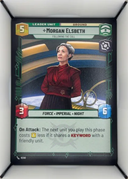 back of card