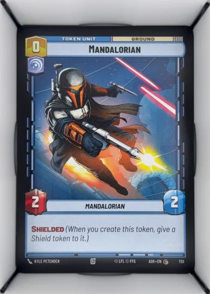 back of card