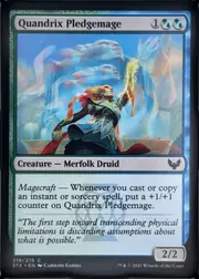 Quandrix Pledgemage front