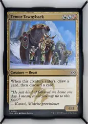 Temur Tawnyback front