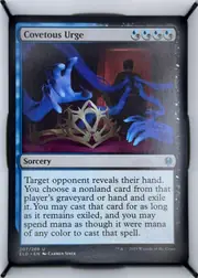 Covetous Urge front