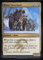 Temur Tawnyback front