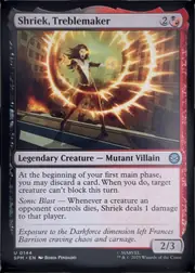 Shriek, Treblemaker front