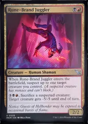 Rune-Brand Juggler front