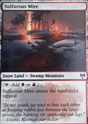 Sulfurous Mire front