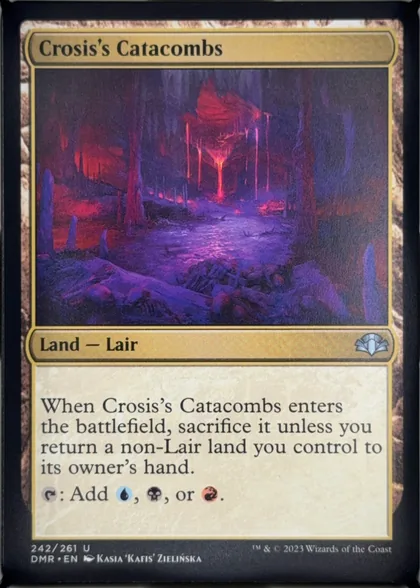 front of card
