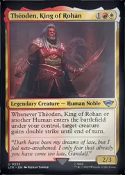 Théoden, King of Rohan front