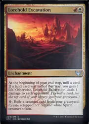 Lorehold Excavation front