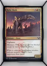 Relic Sloth front