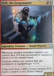 Koll, the Forgemaster front