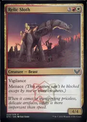 Relic Sloth front