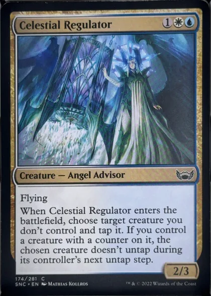 front of card