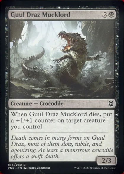 front of card
