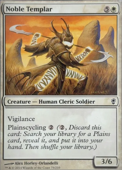 front of card