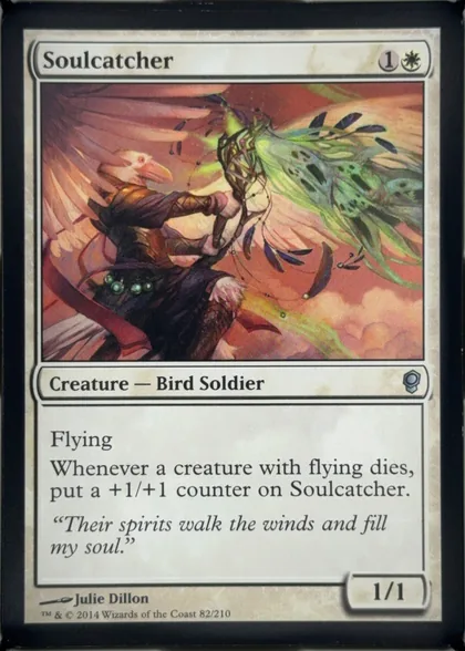 front of card