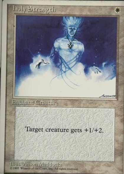front of card
