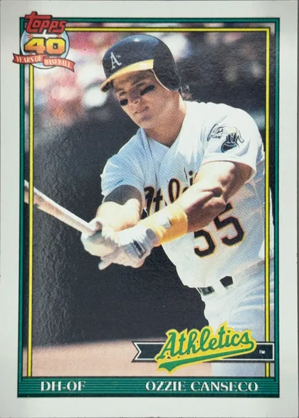 front of card