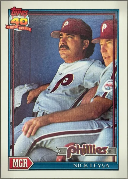 front of card