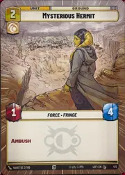 Mysterious Hermit front